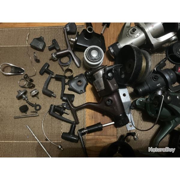 Lot de pi�ces d�tach�es de Mitchell 1165 G, 160 G, XG1550X, Sert �.T.L etc.. voir photos