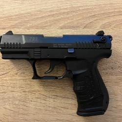 WALTHER P22 22lr Canon filet&eacute;