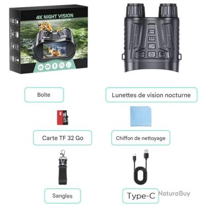 1€€€Jumelles Infrarouge Vision Nocturne Professionnel 4K NV8300 Item 13899920