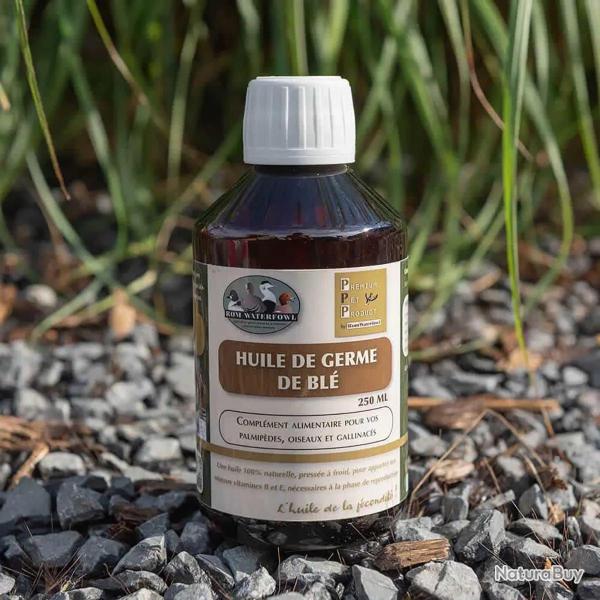 Huile de Germe de Bl� 250ml - Stimulant Naturel pour Ponte et F�condation