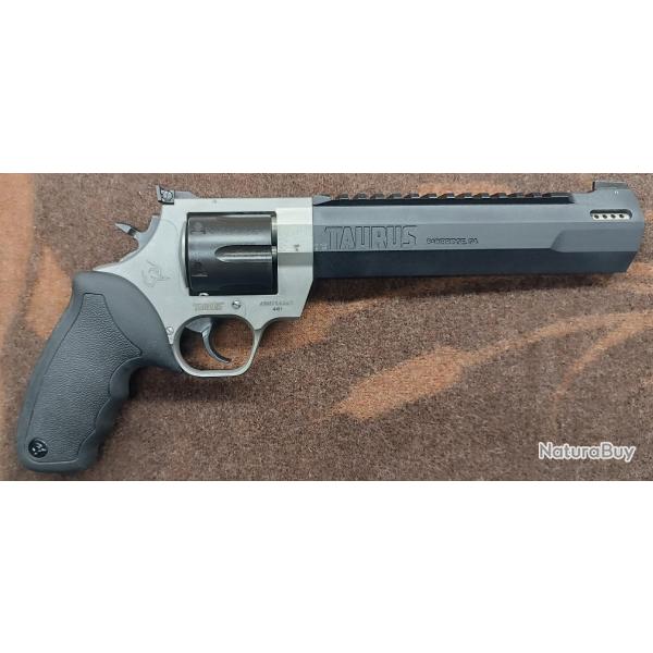 REVOLVER TAURUS RAGING HUNTER 44H DUO-TONE CALIBRE 44MAG NOIR/GRIS MAT 8 3/8 POUCES