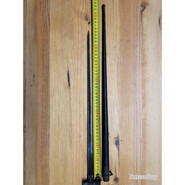 1 euro sans prix de r�serve - Ba�onnette Lebel et son fourreau