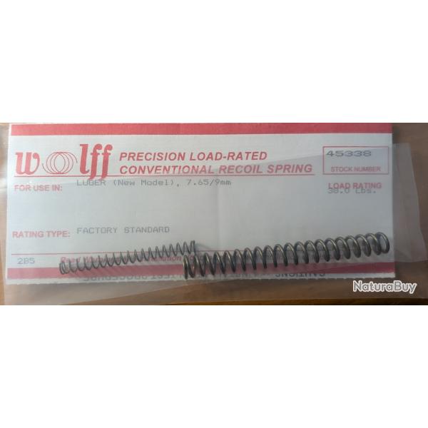 Kit de ressorts Wolff Gunsprings pour pistolet type P08, Parabellum suisse...