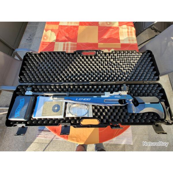 Carabine Walther LG400 Universel Blue Angel