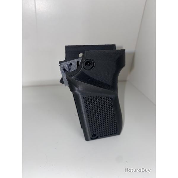 (N�X4) Crosse noire droitier pour pistolet Unique 22lr mod�le D et E.