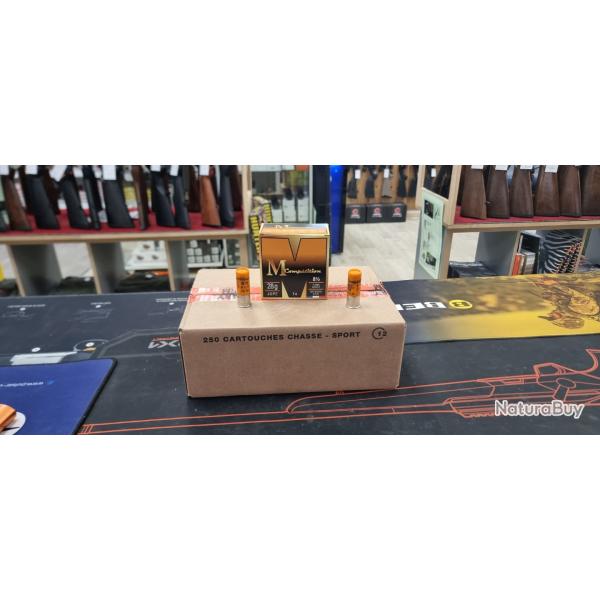 250 cartouches trap M comp�tition Mary Arm 8.5 bj