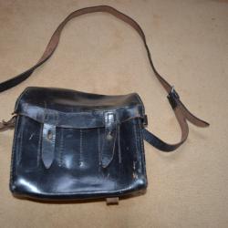 SACOCHE EN CUIR &Eacute;TUI PORTE FUS&Eacute;E
