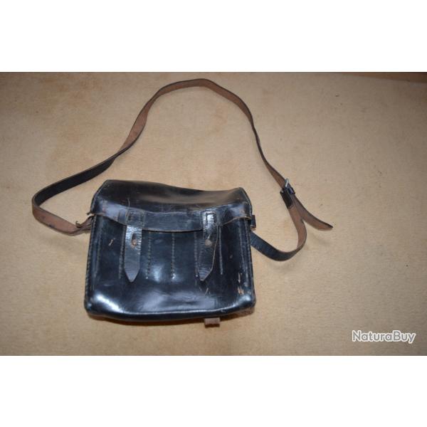 SACOCHE EN CUIR �TUI PORTE FUS�E
