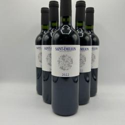 Vente flash ! 6 Bouteilles de vin rouge - Maison des Grandes Arches Saint-Emilion - 2022