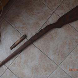 Crosse de 98k et son garde main, d &eacute;poque