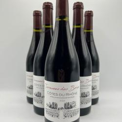 Vente flash ! 6 Bouteilles de vin rouge - Terrasses de Bories C&ocirc;tes du Rh&ocirc;ne - 2024
