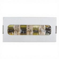 Soie floss naturelle ovale assortiment Baetis S&eacute;lection