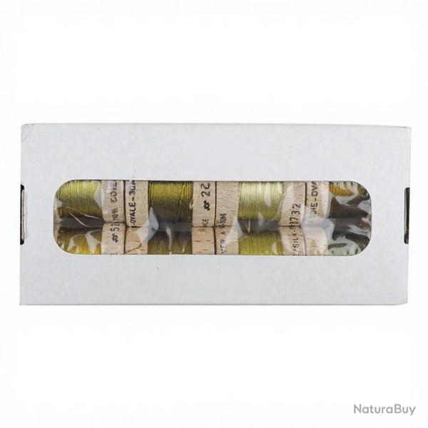Soie floss naturelle ovale assortiment Baetis S�lection