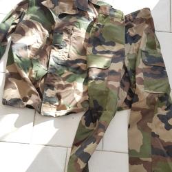 Treillis t42 t80 f2 ce arm&eacute;e Fran&ccedil;aiseAirsoft chasse