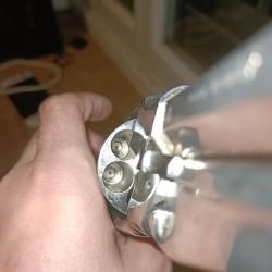 Remington calibre 44 nickel&eacute; de 1982