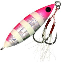Jig M&eacute;tallique Volkien Soul Micro Candy XL Zebra Glow Pink