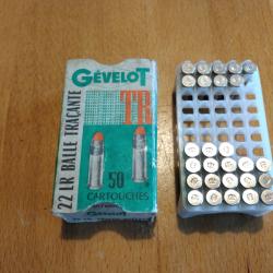 Balles 22 tra&ccedil;antes + grenailles de plombs