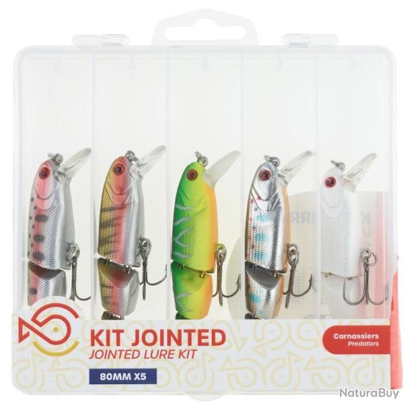 Kit Leurres SRT Jointed Suspending 8cm 8cm Suspending 10g Par 5