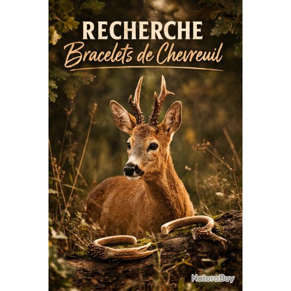 Recherche Bracelet Chevreuil saison 2026-2027