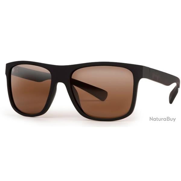 Lunettes de soleil polarisantes FOX RAGE avius noir mat verres marron