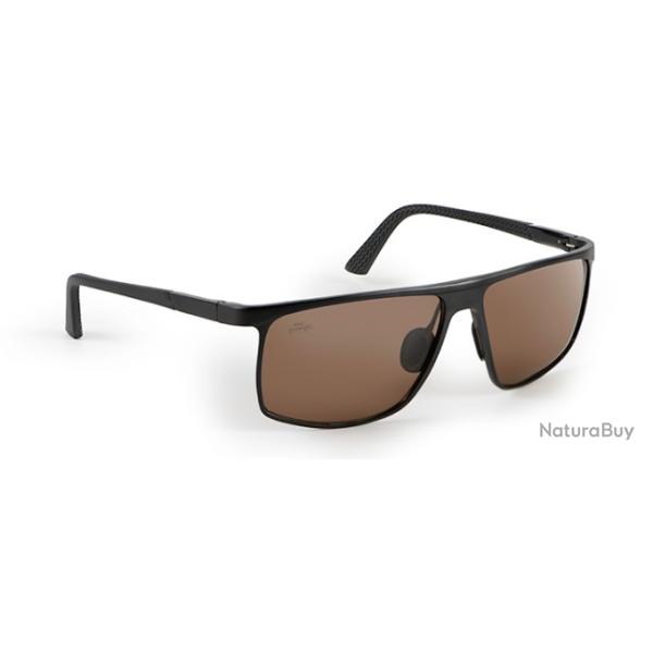Lunettes de soleil polarisantes FOX RAGE voyager m�tal noir verres marron