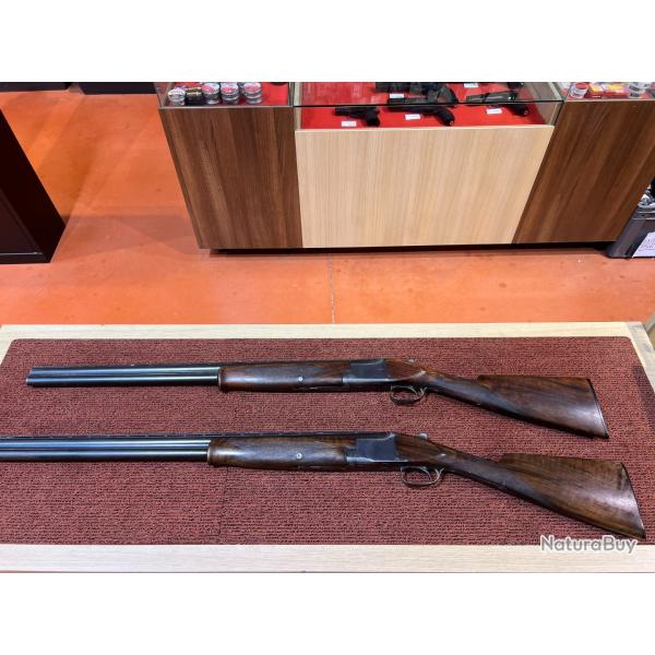DOUBLETTE FUSILS BROWNING B25 CALIBRE 12/70 - 71CM - EN L'ETAT