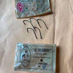 5 Hame&ccedil;on n 2 PALETTE dor&eacute; droit simple p&ecirc;che coup le splendid pochette collection