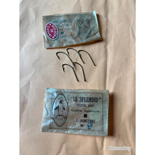 5 Hame�on n 2 PALETTE dor� droit simple p�che truite  le splendid pochette collection