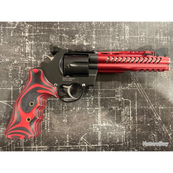 KORTH SUPER SPORT GTA RED 6" cal.357 Magnum EN STOCK
