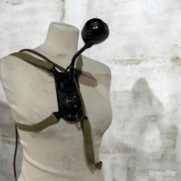 Micro Plastron T-26 signal corps WW2 t�l�phone EE8, centrale t�l�phonique BD71 & BD72