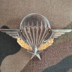 INSIGNE BREVET PARACHUTISTE REGLEMENTAIRE 1973 ORIGINAL
