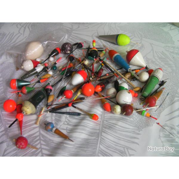 lot de plumes et bouchons toutes p�ches