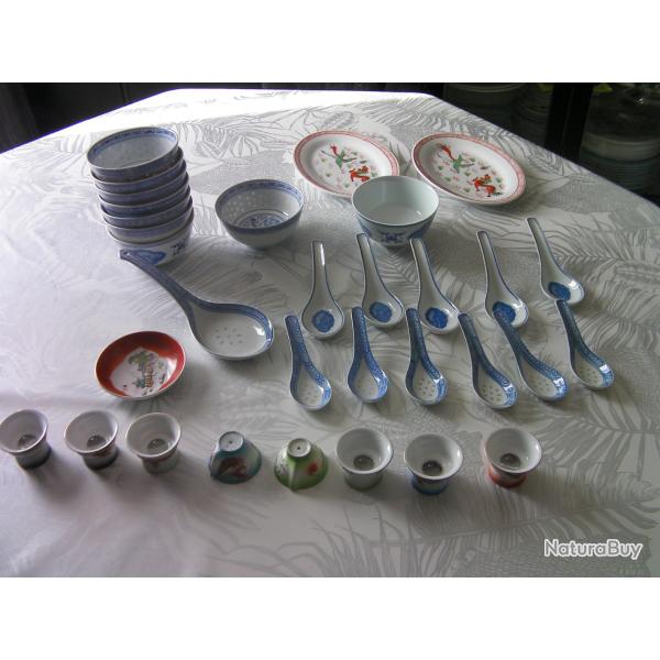 Lot de service asiatique