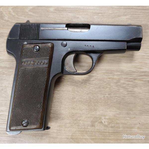 Pistolet UNIQUE mod�le 17 - Calibre 7,65 Browning (Occasion)