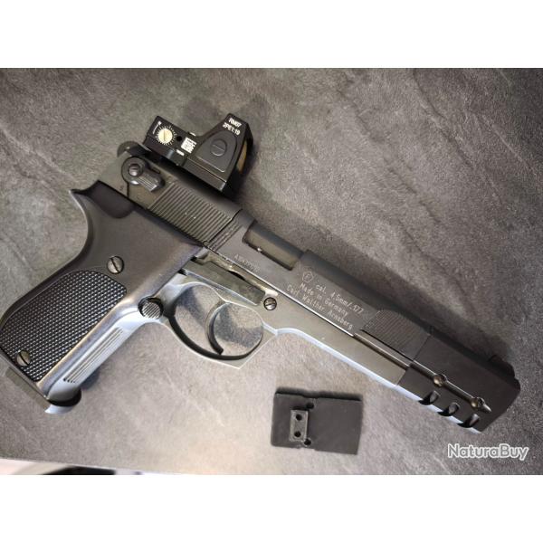 Embase/Montage Red dot pour Walther CP88