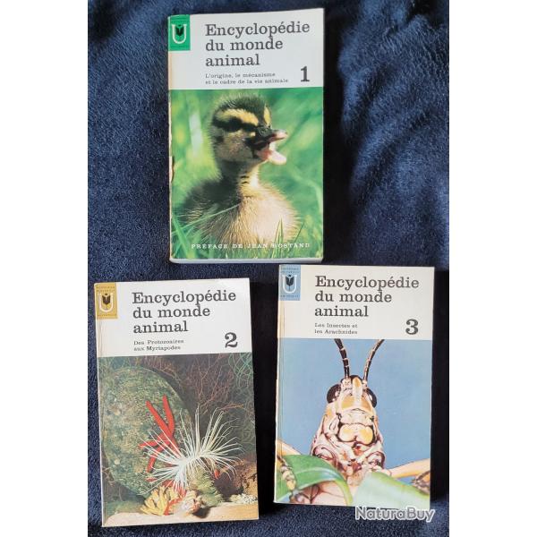 Encyclop�die du Monde Animal (1965) MARABOUT Universit�
