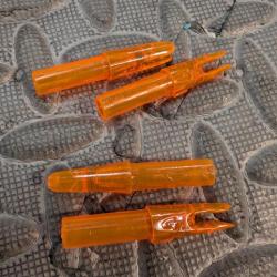 Lot 4 encoches Gold Tip diam&egrave;tre 246 orange