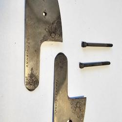 Plaques lat&eacute;rales de bascules pour Verney-Carron HELICOBLOC - Cal. 16/65 - OCCASION