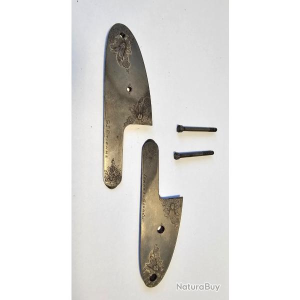 Plaques lat�rales de bascules pour Verney-Carron HELICOBLOC - Cal. 16/65 - OCCASION