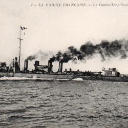 Carte Postale Ancienne - Le Contre-Torpilleur Voltigeur -N&deg;7068