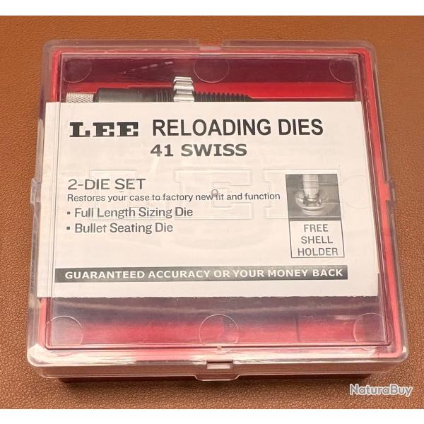 Jeu d'outil Lee 90411 cal .41 suisse Vetterli (10.4x38R)