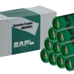 SAPL - Mini Gomm-Cogne&reg; Chevrotines calibre 12/50 SAPL (BOITE DE 10)