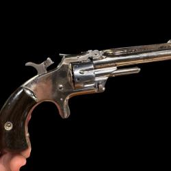 SMITH & WESSON N. 1 - 3eme issue cal. 22 short 7 coups.     &eacute;tat superbe !!