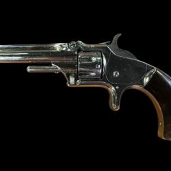 SMITH & WESSON N. 1 - 3eme issue cal. 22 short 7 coups.     &eacute;tat superbe !!