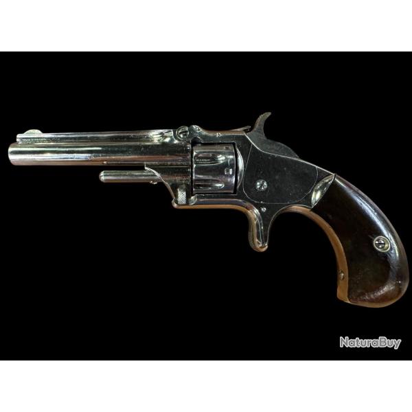 SMITH & WESSON N. 1 - 3eme issue cal. 22 short 7 coups.     �tat superbe !!