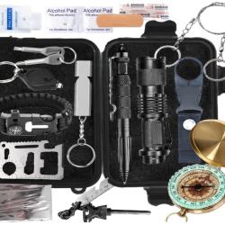 Kit de Survie Militaire complet 35 en 1