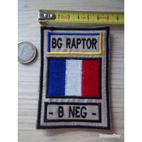 �cusson militaire chasseurs parachutistes Battle group Raptor