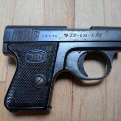 Vends pistolet MAUSER WTP