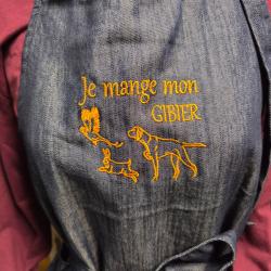 Tablier de cuisine chien d'arr&ecirc;t