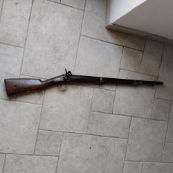 Mousqueton de gendarmerie mod&egrave;le 1842 MUTZIG